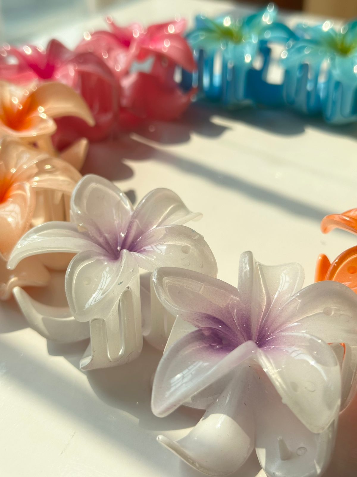 Medium Flower HairClaw