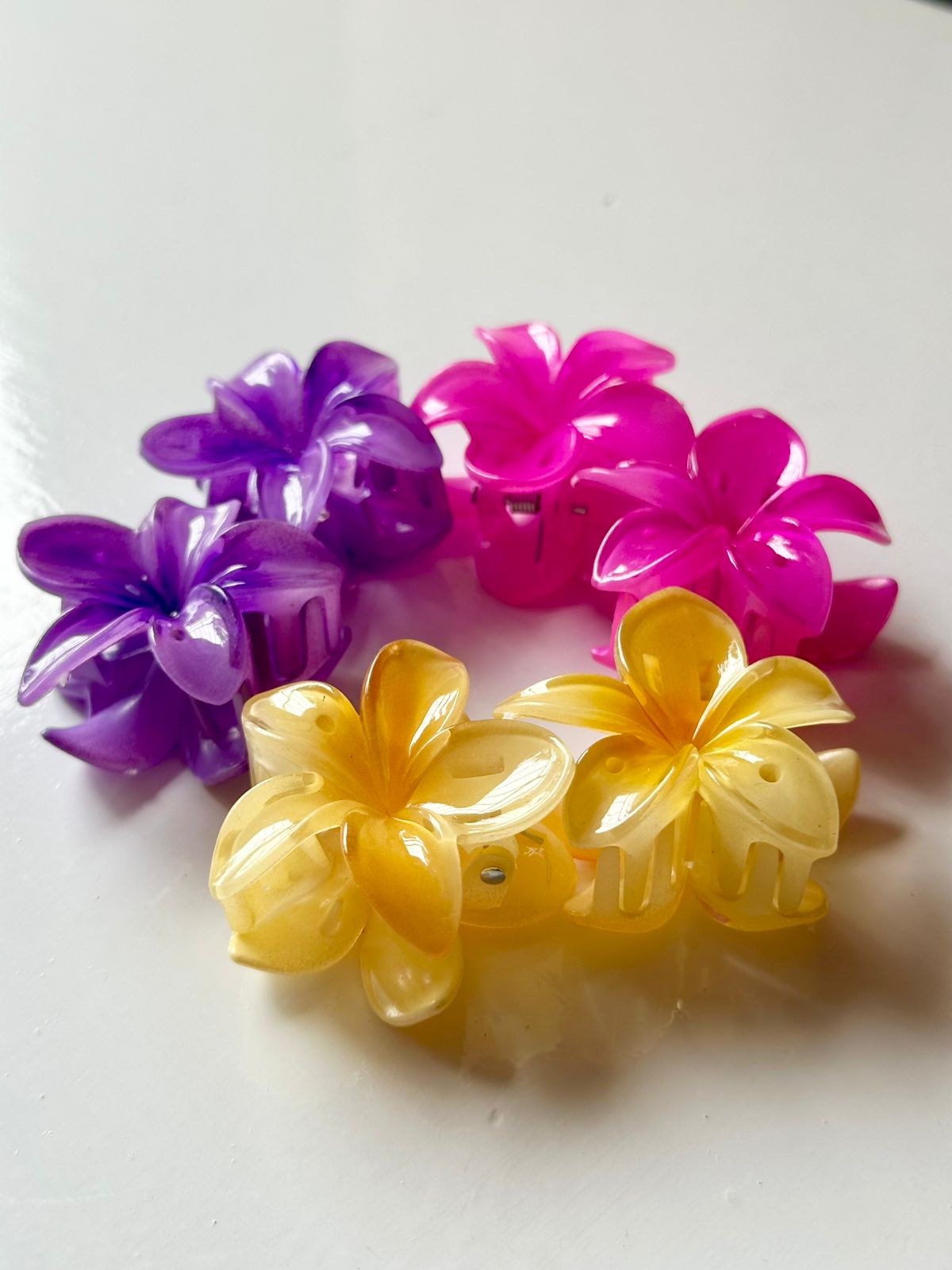 Small Flower HairClaw
