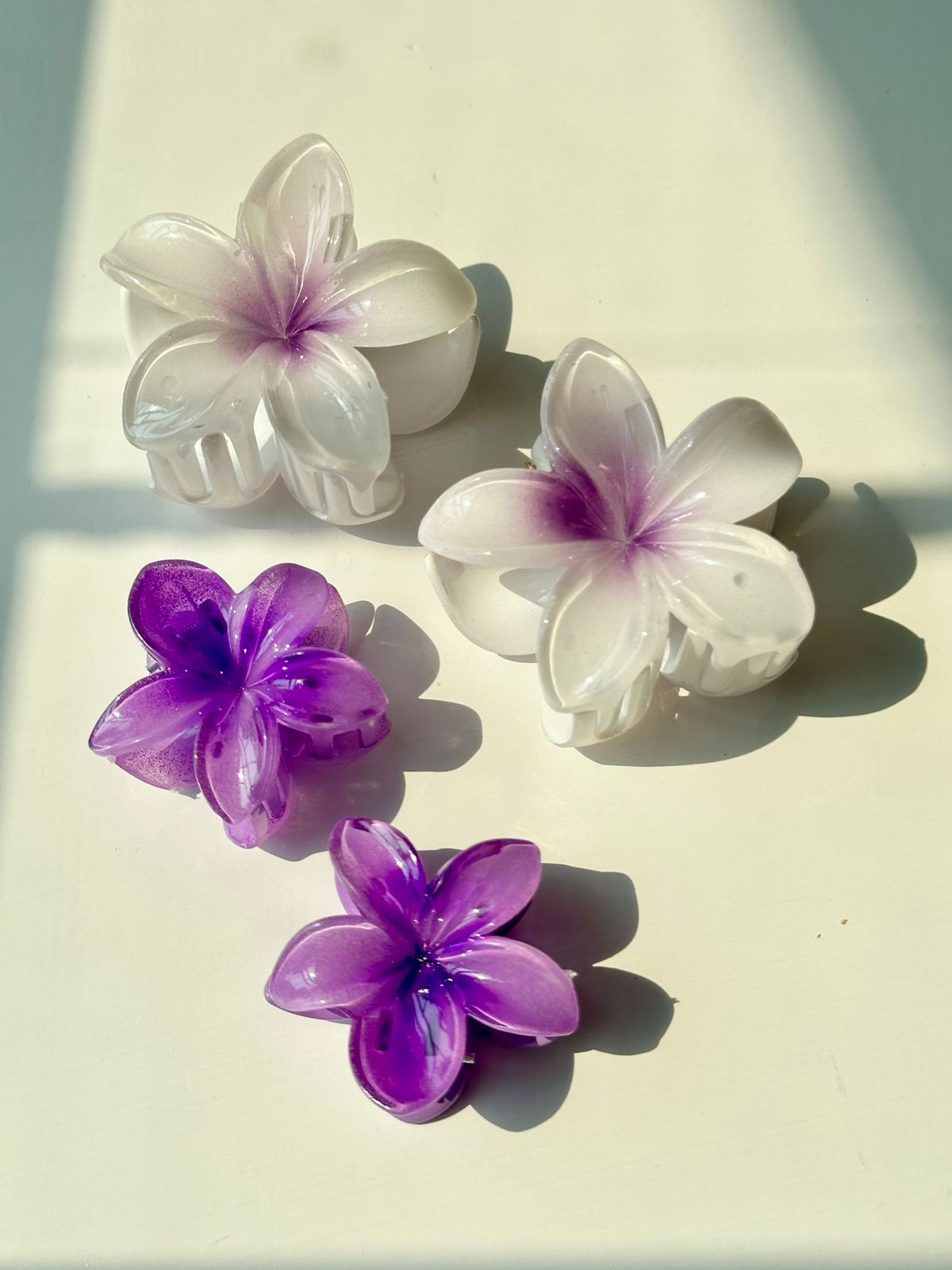 Small Flower HairClaw