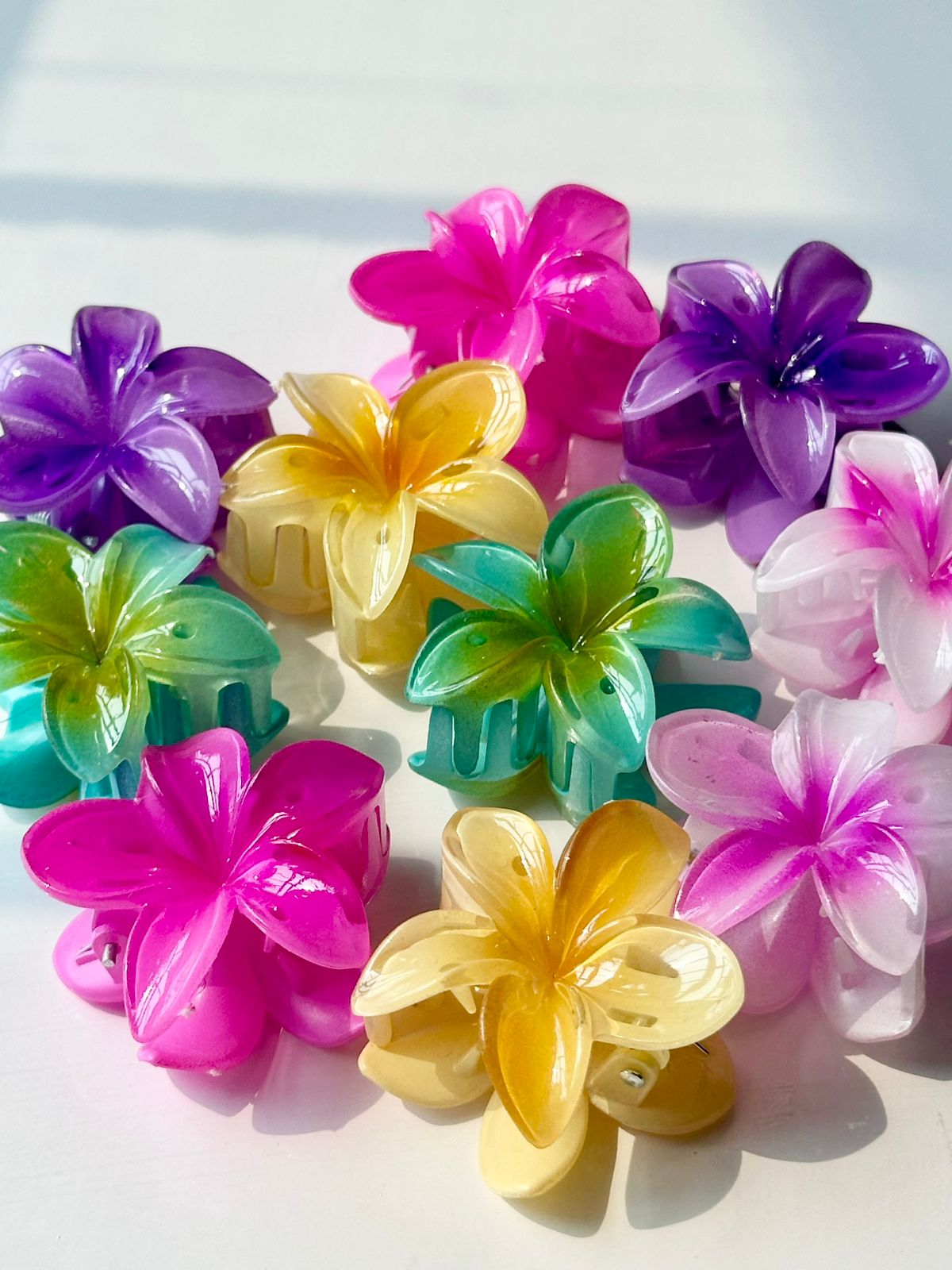 Small Flower HairClaw