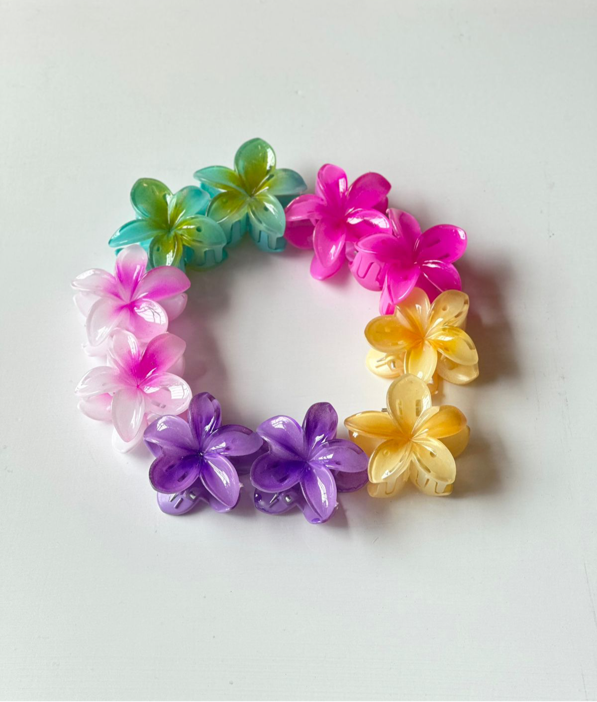 Small Flower HairClaw